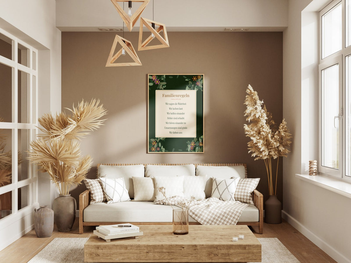 Hausregeln mit Familienname