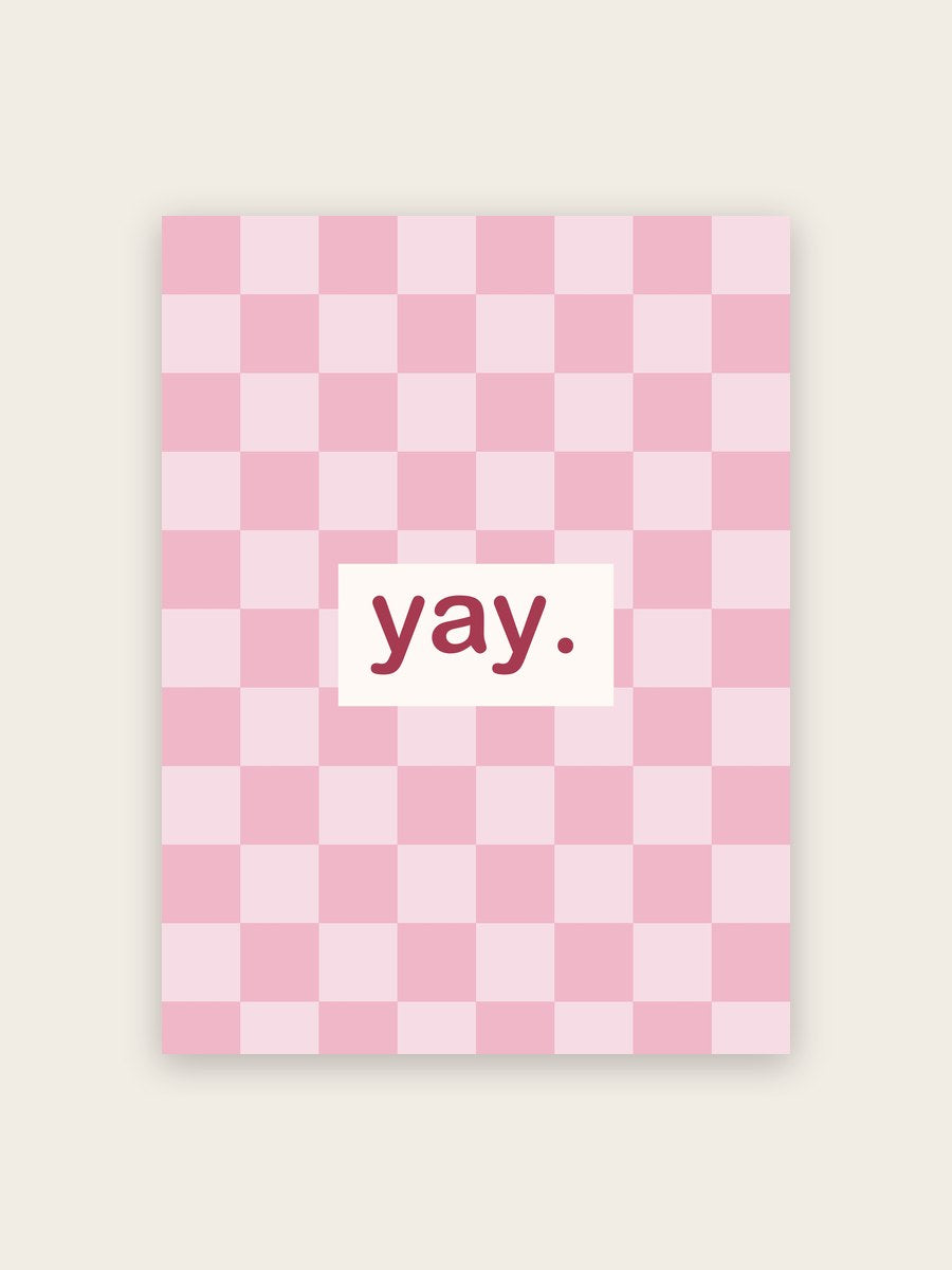 Yay Poster Schachbrett