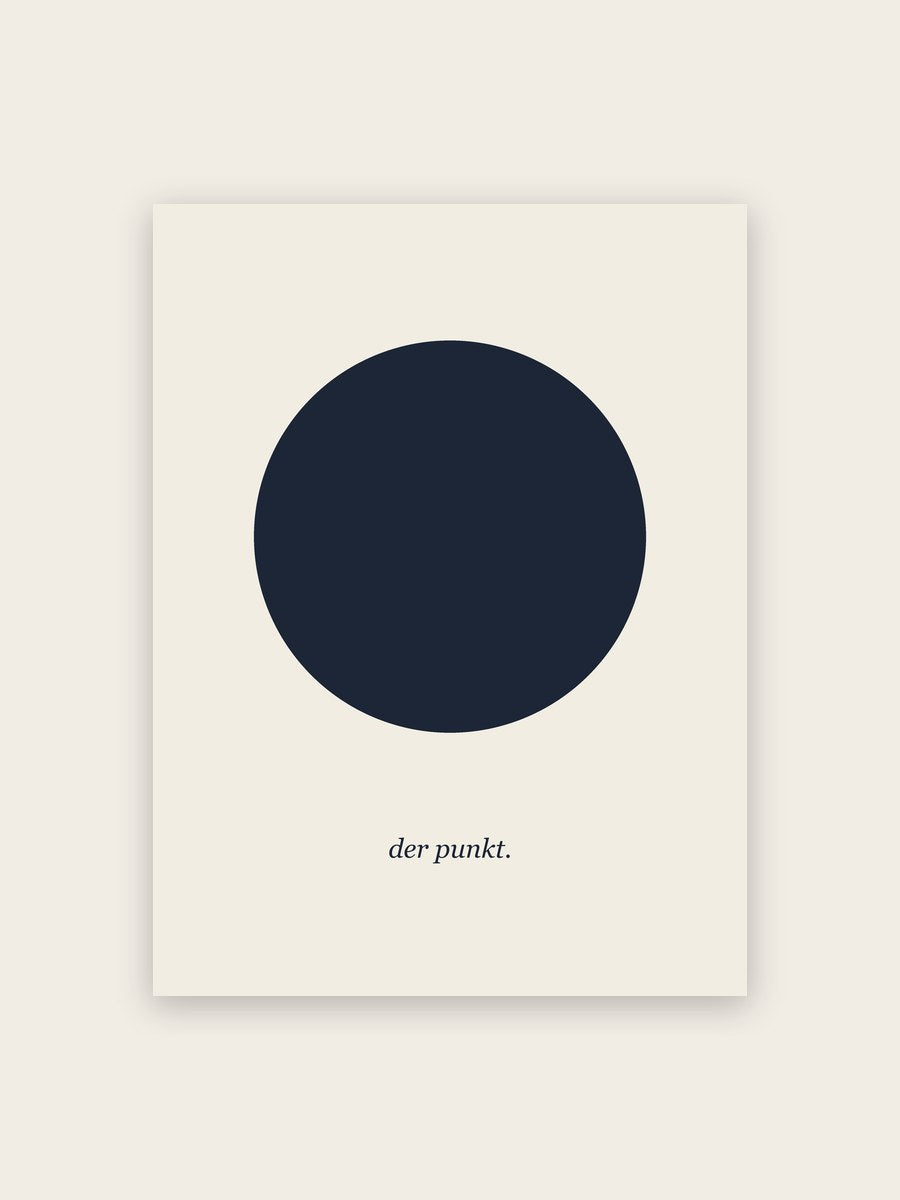 Der Punkt Poster