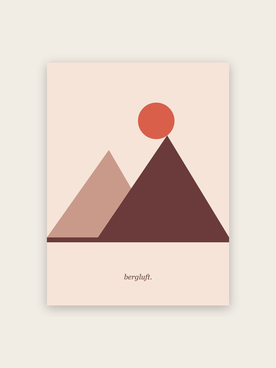 Bergluft Poster