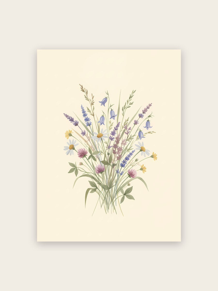 Wildblumen Poster – Poster-Motiv