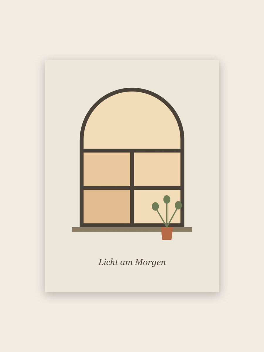 Fenster Poster Innenarchitektur