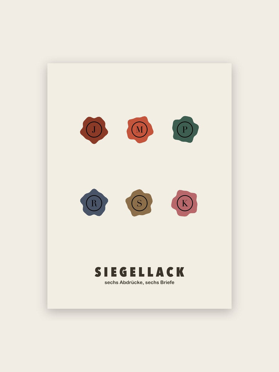 Siegellack Poster