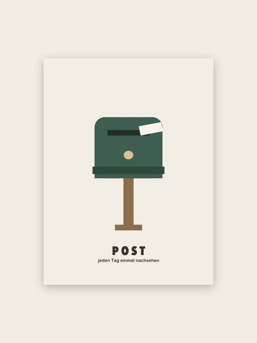Briefkasten Poster – poster design