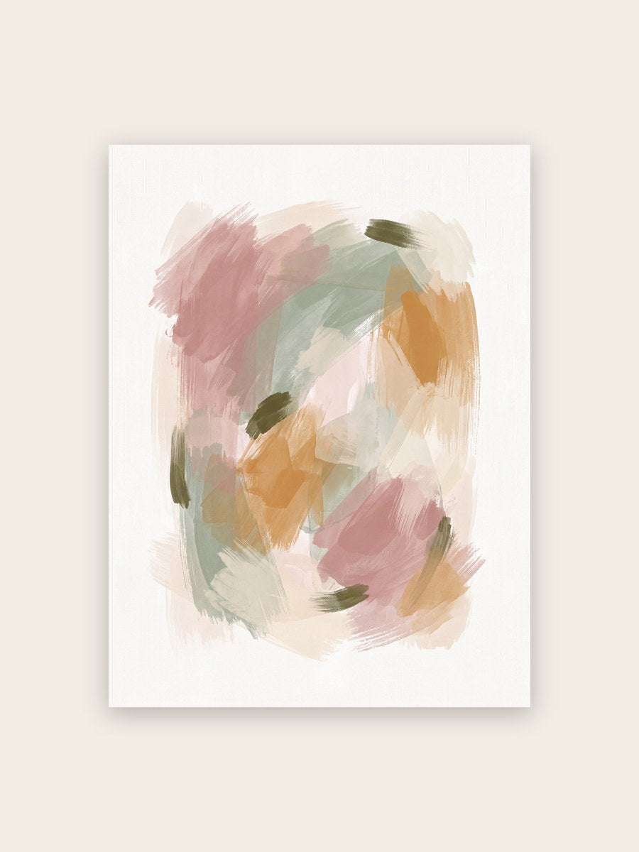 Abstraktes Poster Gemalt – Poster-Motiv