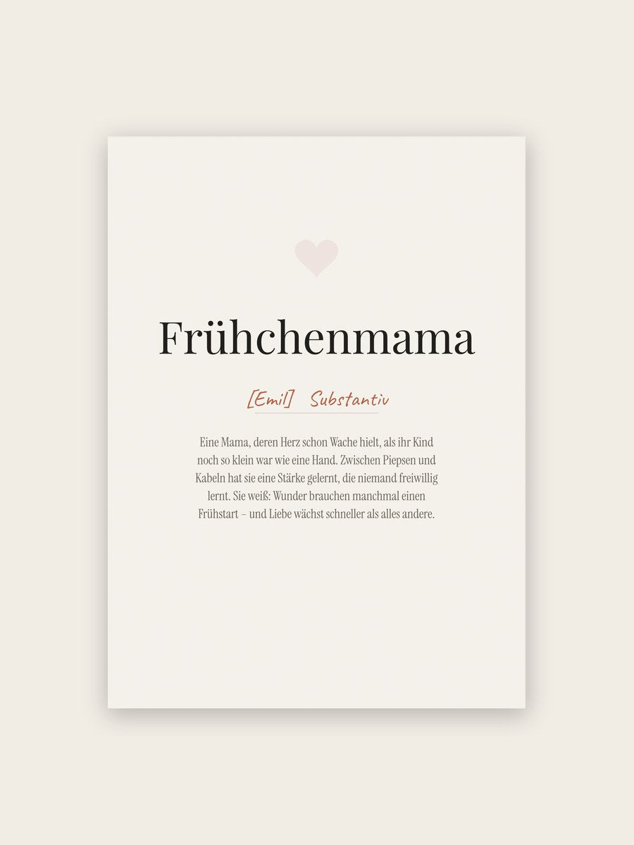 Frühchenmama (Definition)