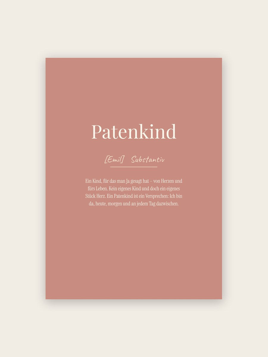 Patenkind (Definition)