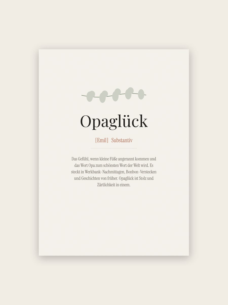 Opaglück (Definition)