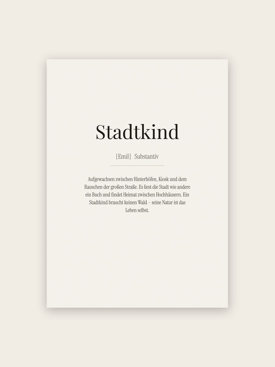 Stadtkind (Definition)