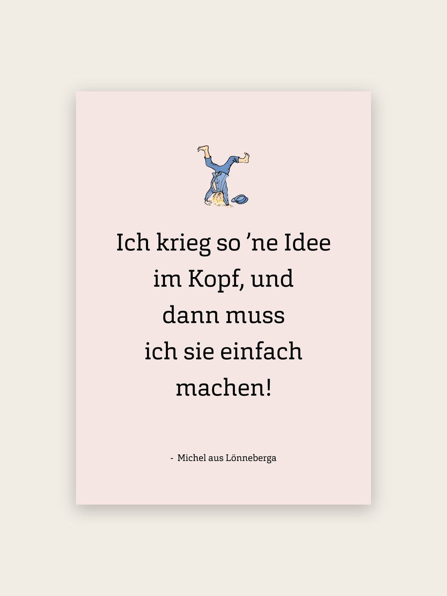 Michel – Idee im Kopf