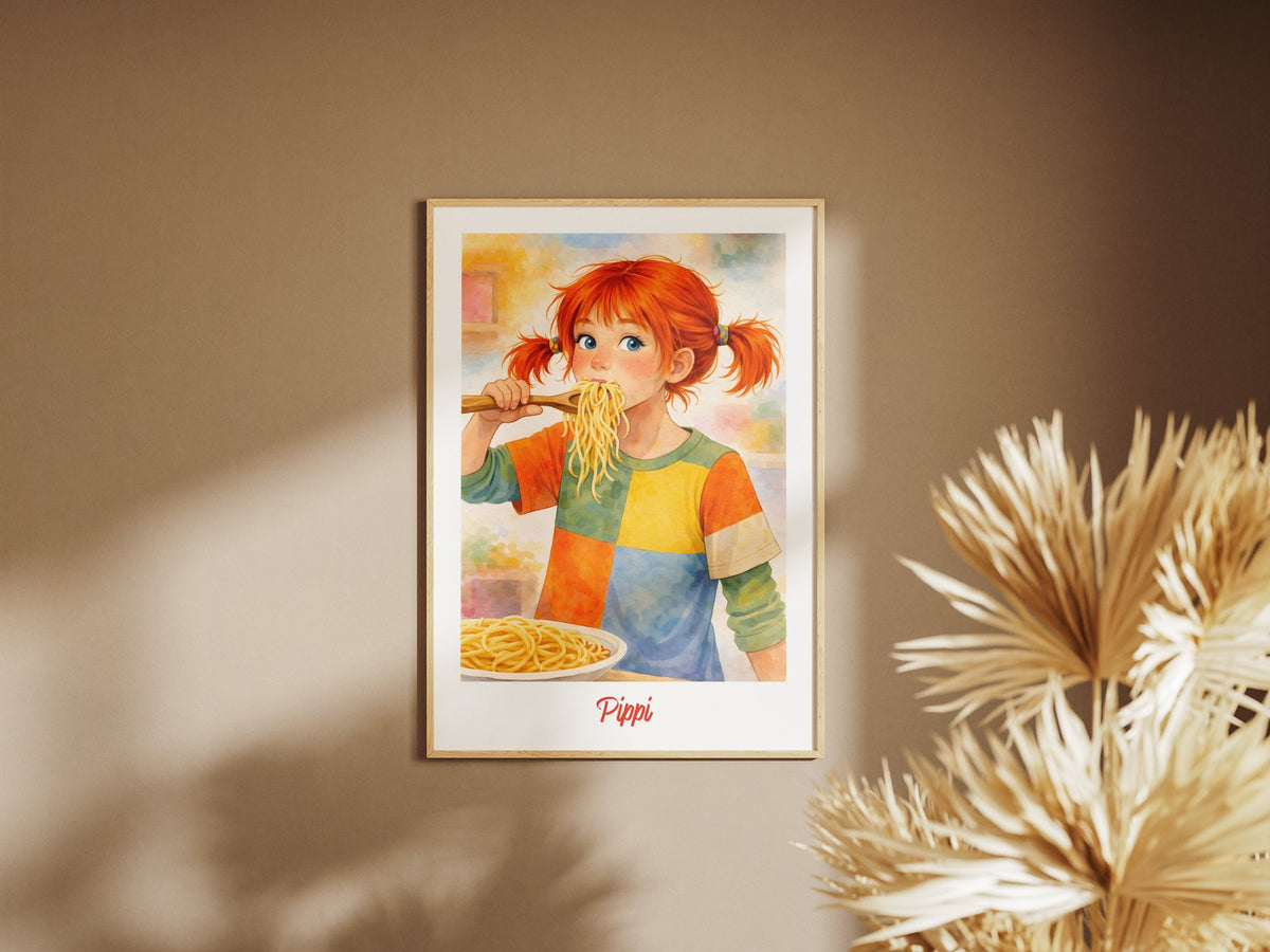 Pippi – Spaghetti an der Wand – Walleria