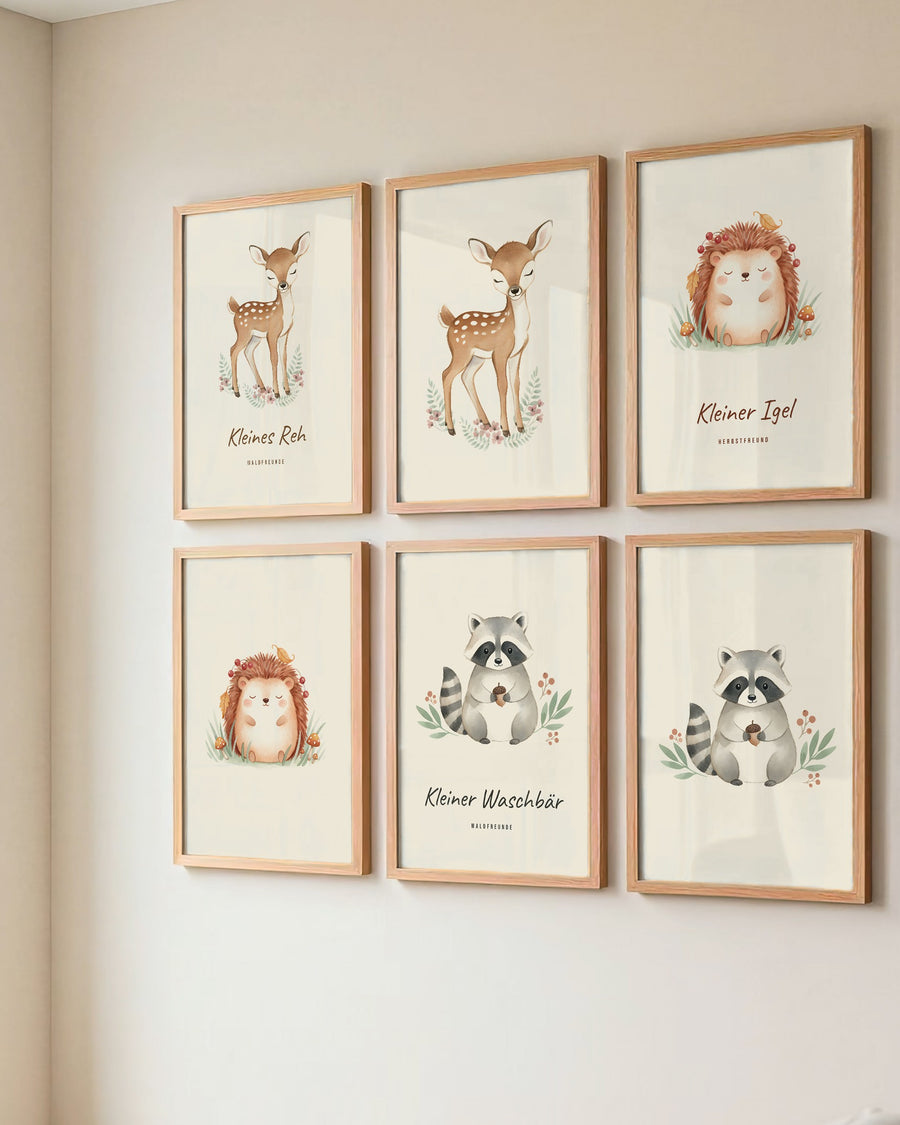 Poster-Sets fürs Kinderzimmer