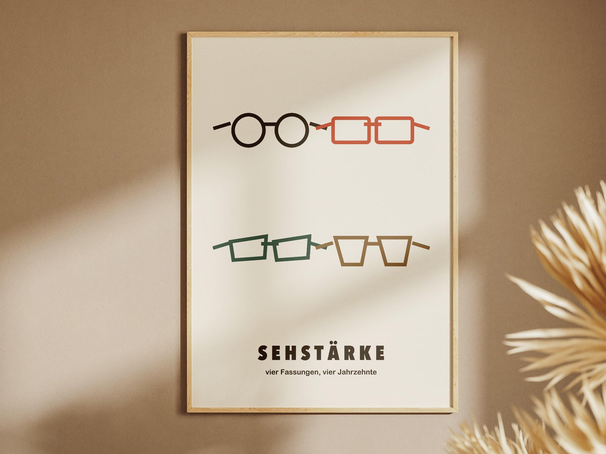 Brillen Poster Sammlung – poster design