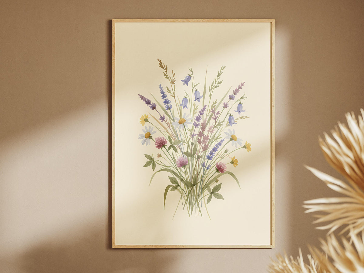 Wildblumen Poster – Poster-Motiv