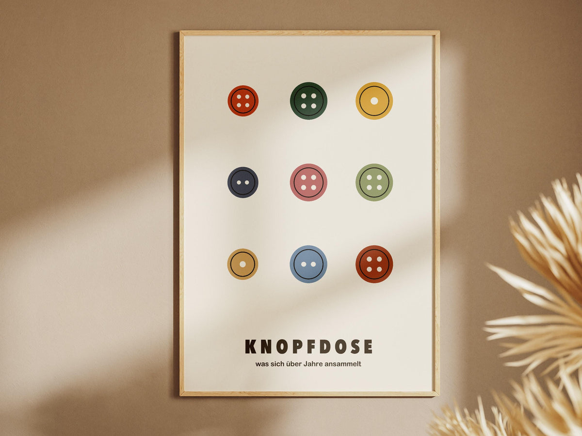 Knöpfe Poster Sammlung – poster design