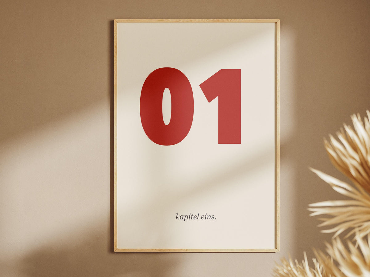 Kapitel Eins Poster – poster design