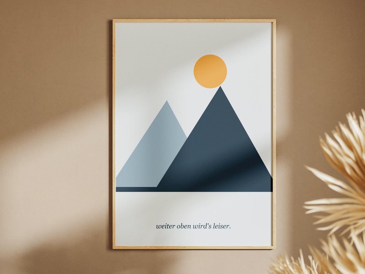 Berge Poster – Poster-Motiv