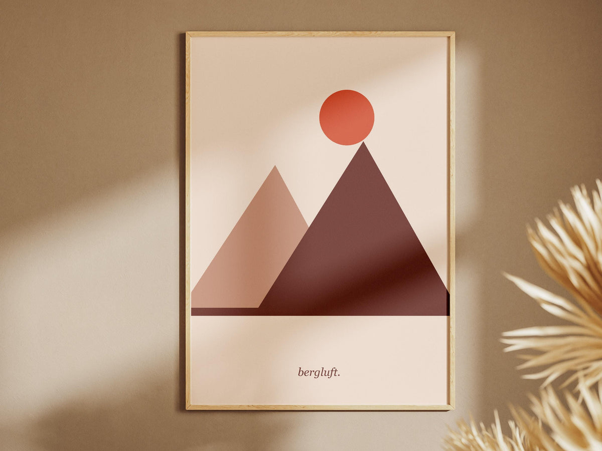 Bergluft Poster – Poster-Motiv