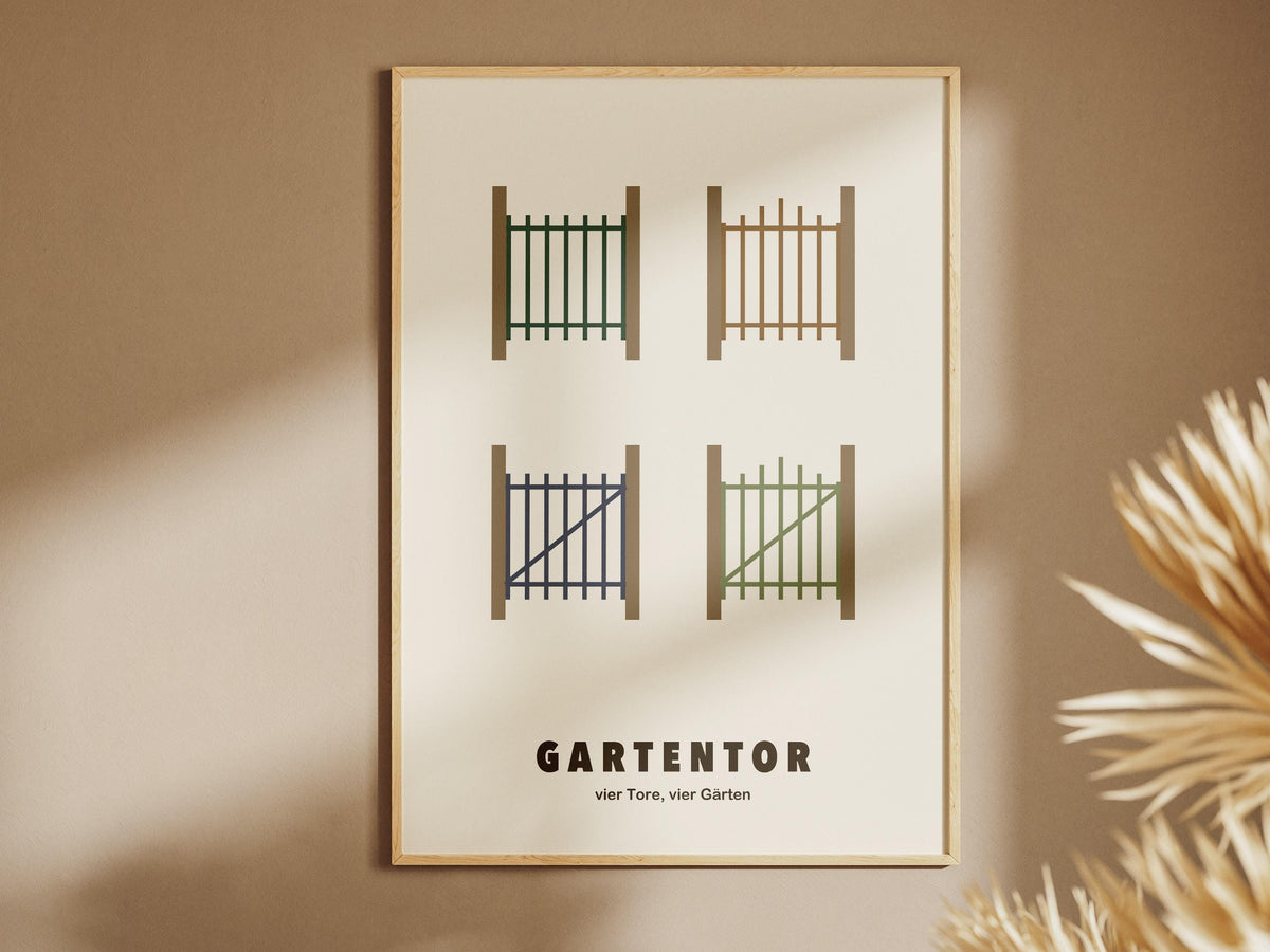 Gartentore Poster – poster design