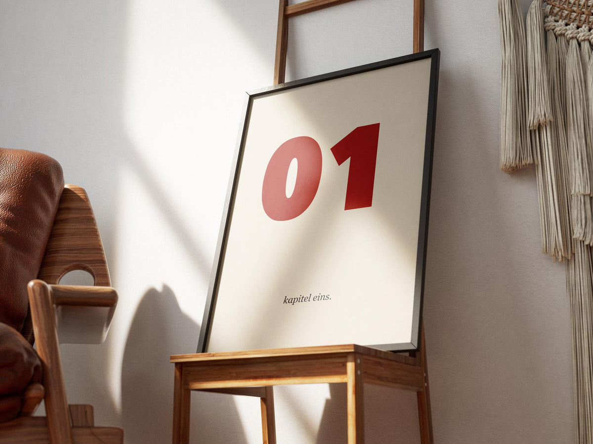 Kapitel Eins Poster – poster design