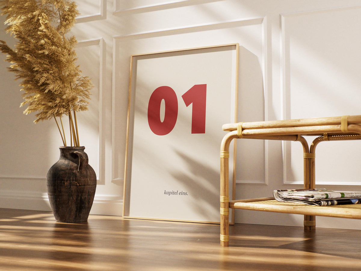 Kapitel Eins Poster – poster design