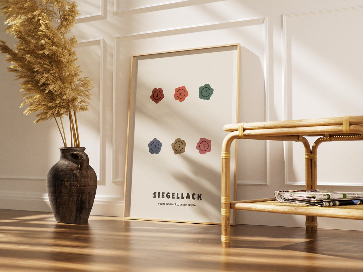 Siegellack Poster – Poster-Motiv