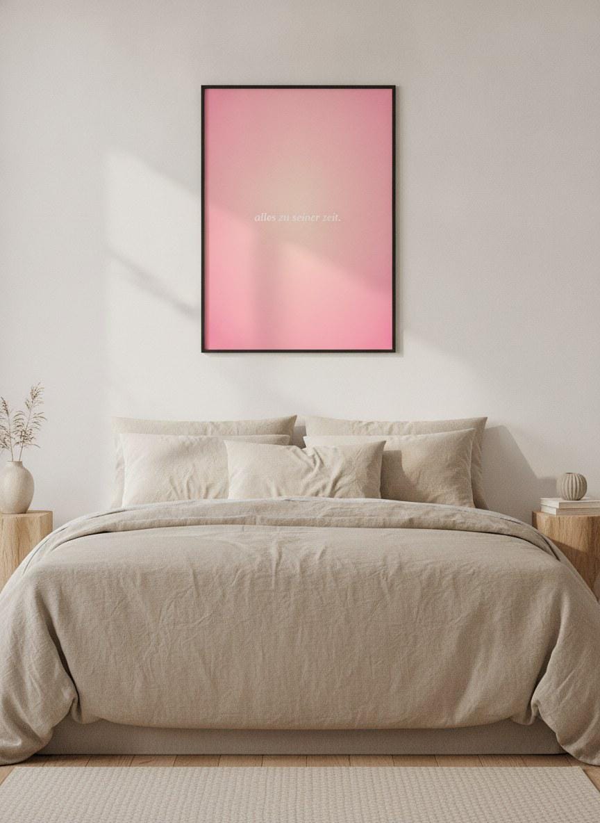 Alles zu seiner Zeit Poster Aura – Poster-Motiv