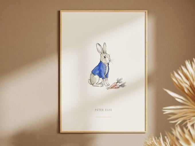 Peter Hase 6er-Set – Poster-Motiv
