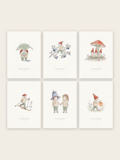 Elsa Beskow – Wichtel 6er-Set