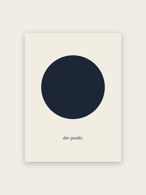 Der Punkt Poster