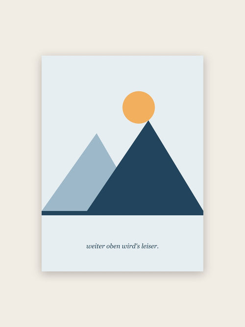 Berge Poster