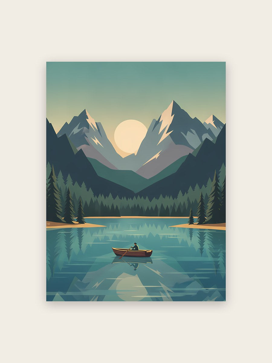 Alpensee Poster