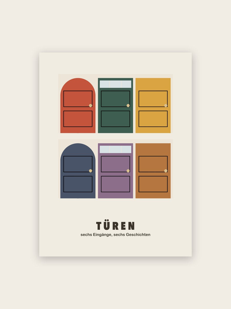 Türen Poster Sammlung