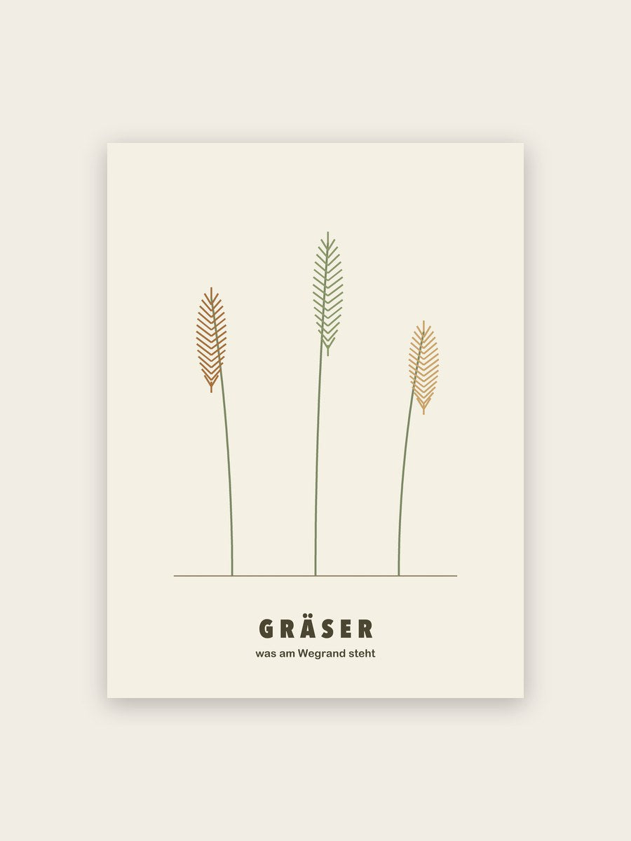 Gräser Poster Ähren