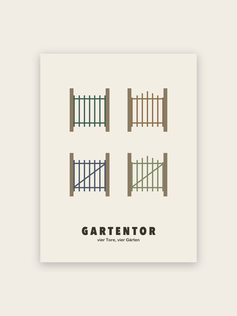 Gartentore Poster – poster design