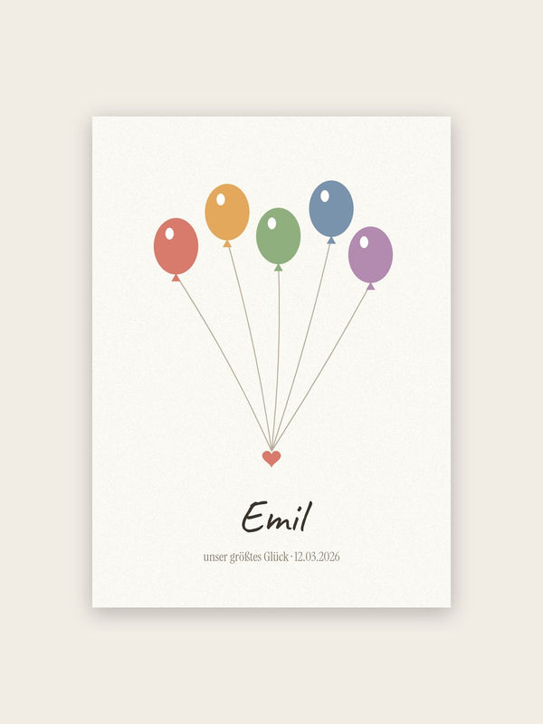 Regenbogenbaby – Ballons