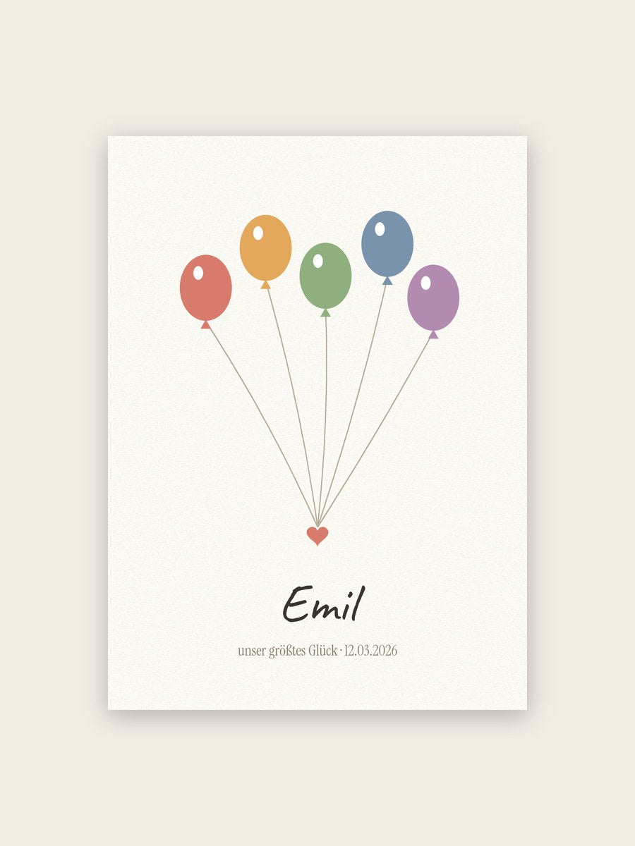 Regenbogenbaby – Ballons