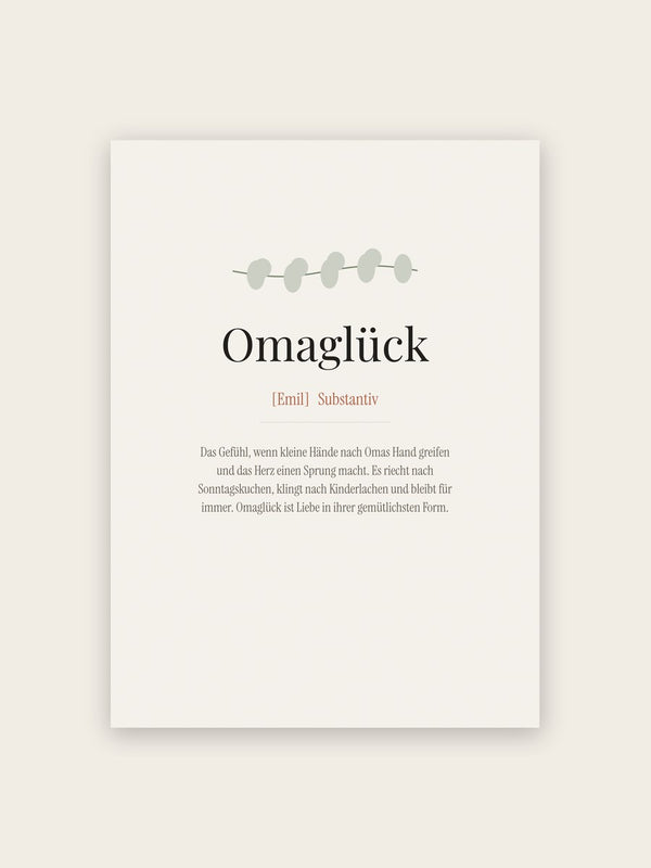 Omaglück (Definition)