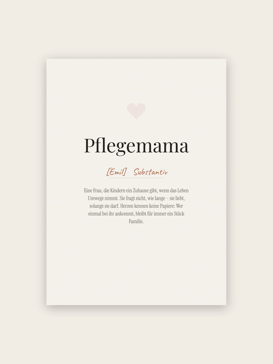 Pflegemama (Definition)