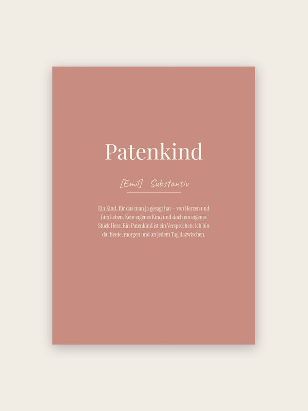 Patenkind (Definition)