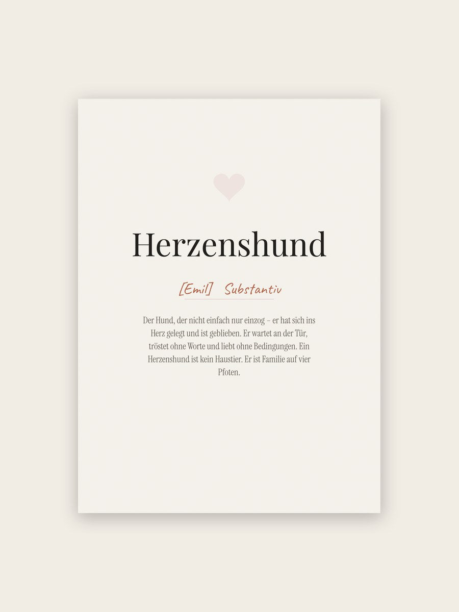 Herzenshund (Definition)