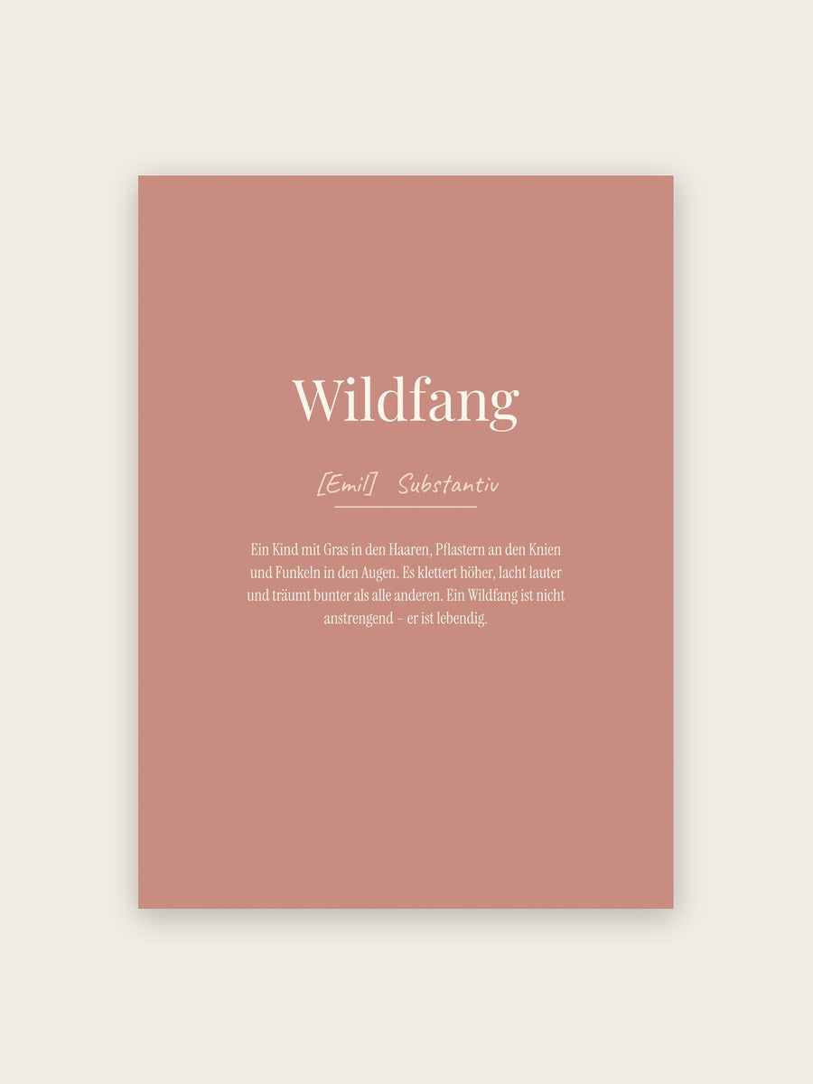 Wildfang (Definition)