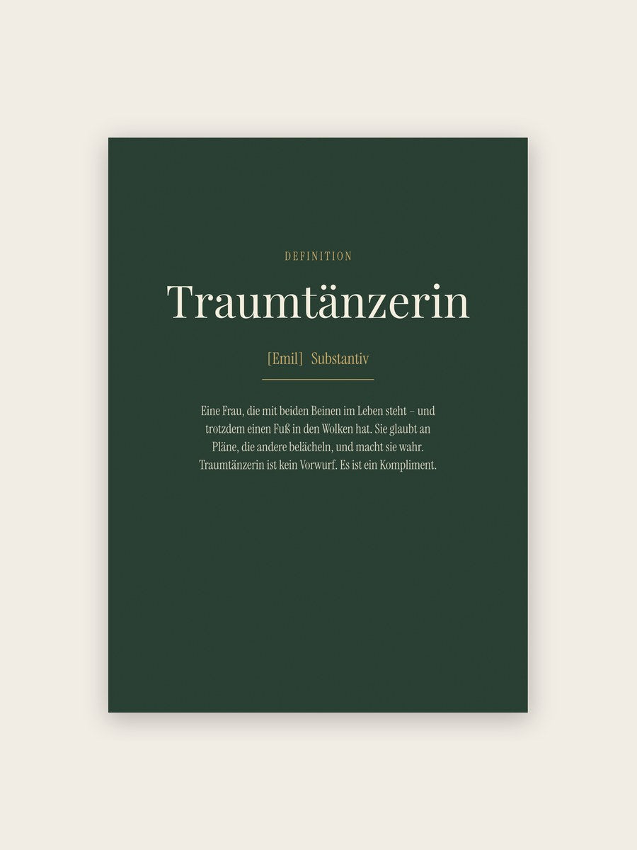 Traumtänzerin (Definition)
