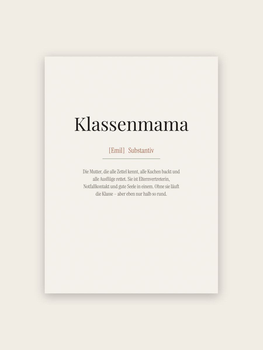 Klassenmama (Definition)