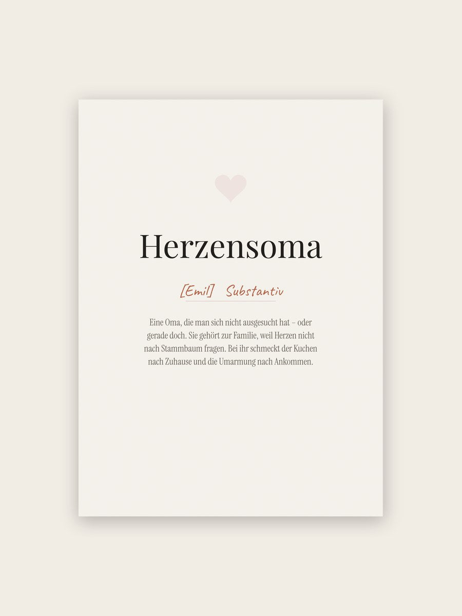 Herzensoma (Definition)