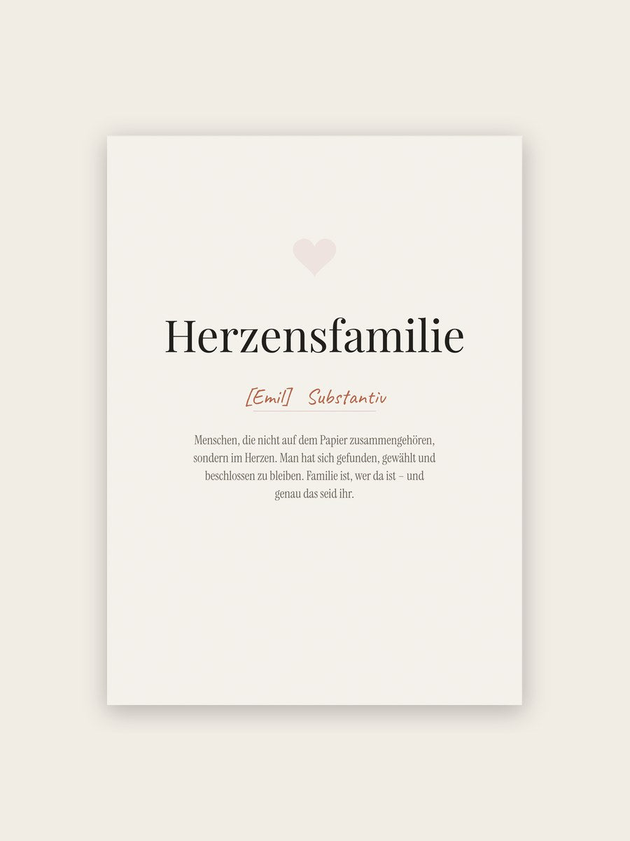 Herzensfamilie (Definition)