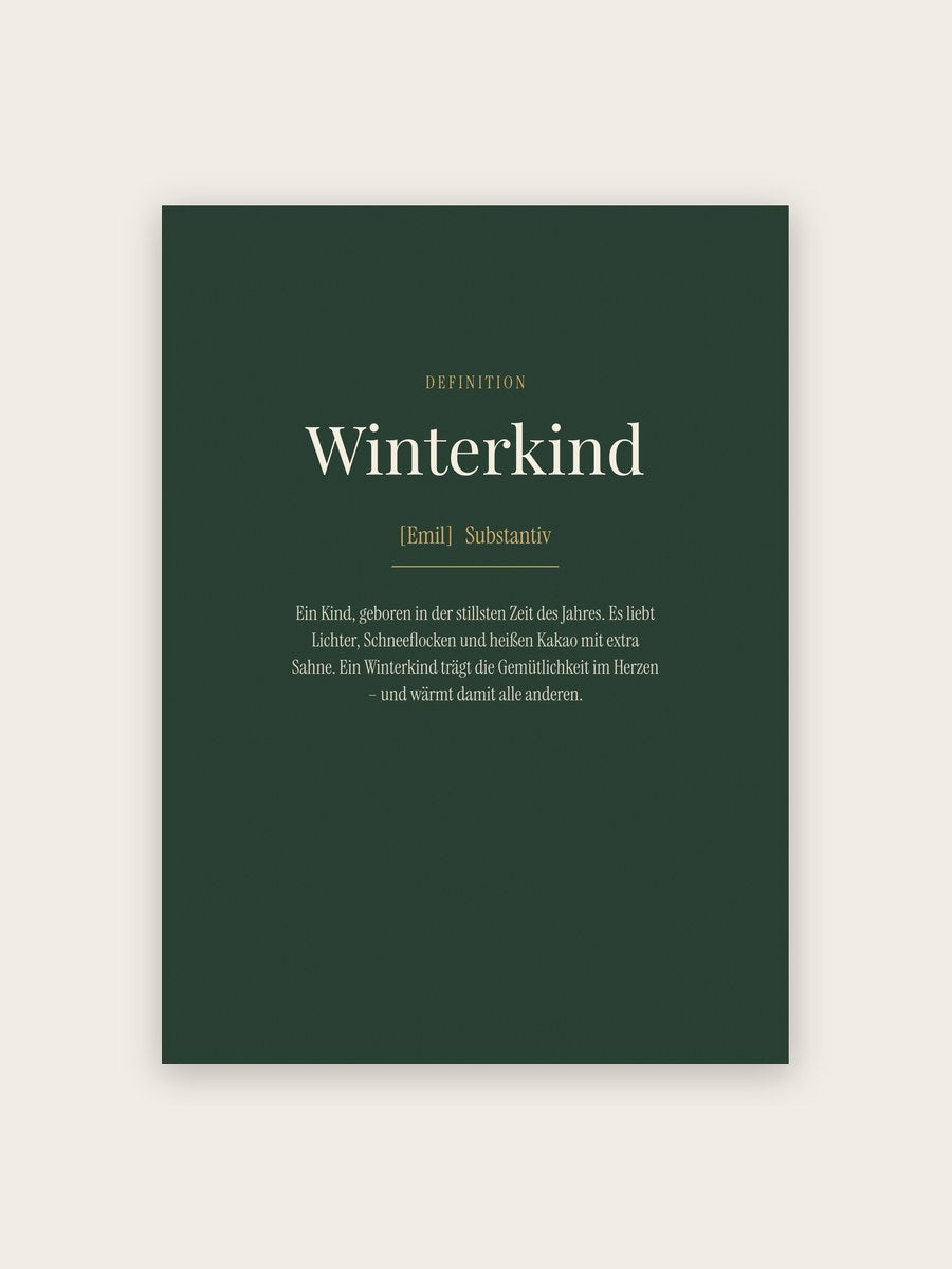 Winterkind (Definition)