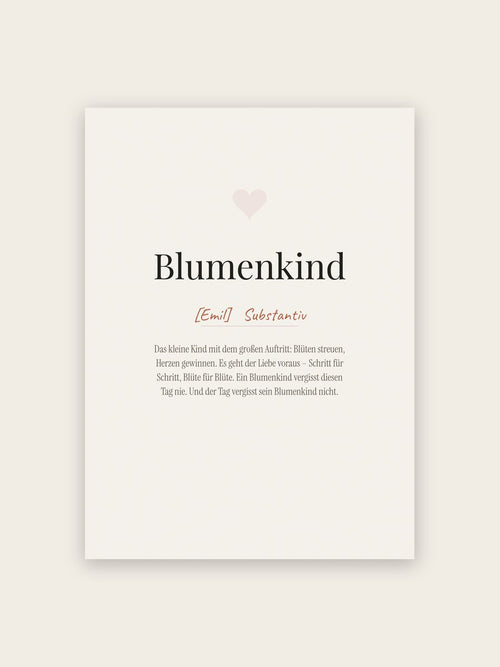 Blumenkind (Definition)