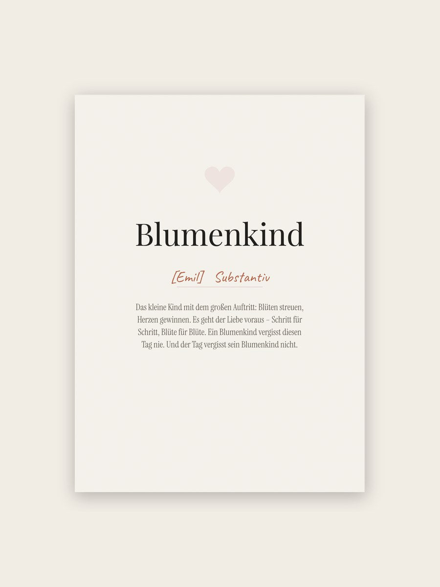 Blumenkind (Definition)