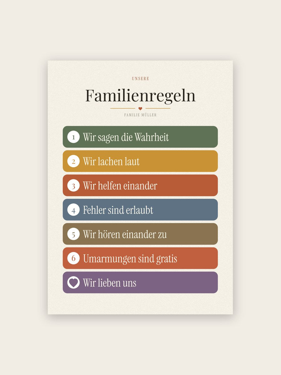 House rules Bänder Klassik